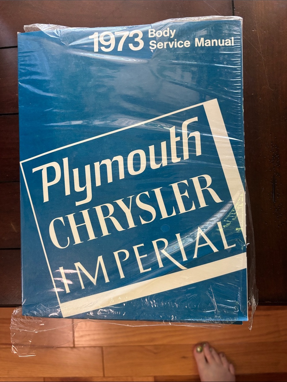 Imperial 1973 Body Service Manual - Blue
